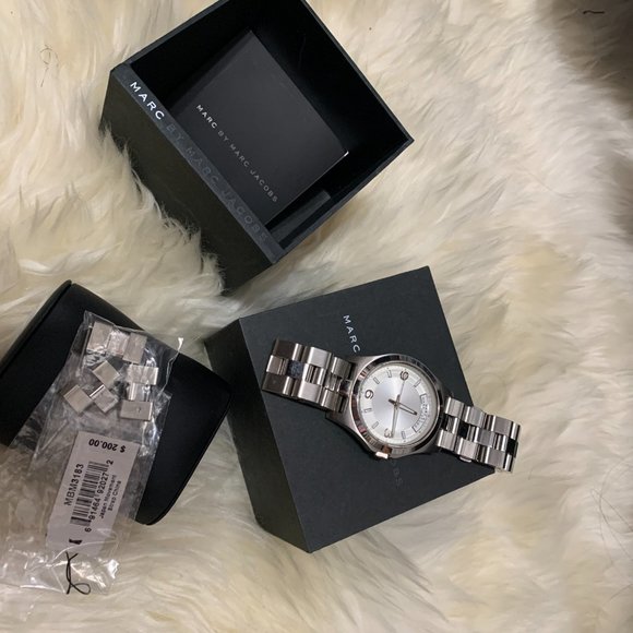 Marc Jacobs silver watch main image 5
